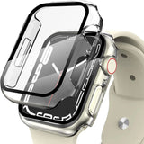 TECH-PROTECT Defense360 Case with Screen Protection for Apple Watch 7 45mm - Clear
