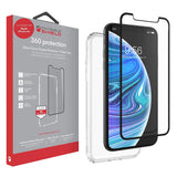 ZAGG InvisibleShield-360 Tempered Glass & Case for Apple iPhone XR - Clear