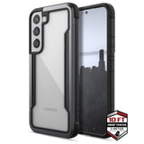 Raptic ShieldPro Tough Rugged Rear Case Cover for Samsung Galaxy S22+ Plus 5G - Black