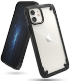 Ringke Fusion X Tough Rugged Rear Case Cover for Apple iPhone 12 Mini - Black