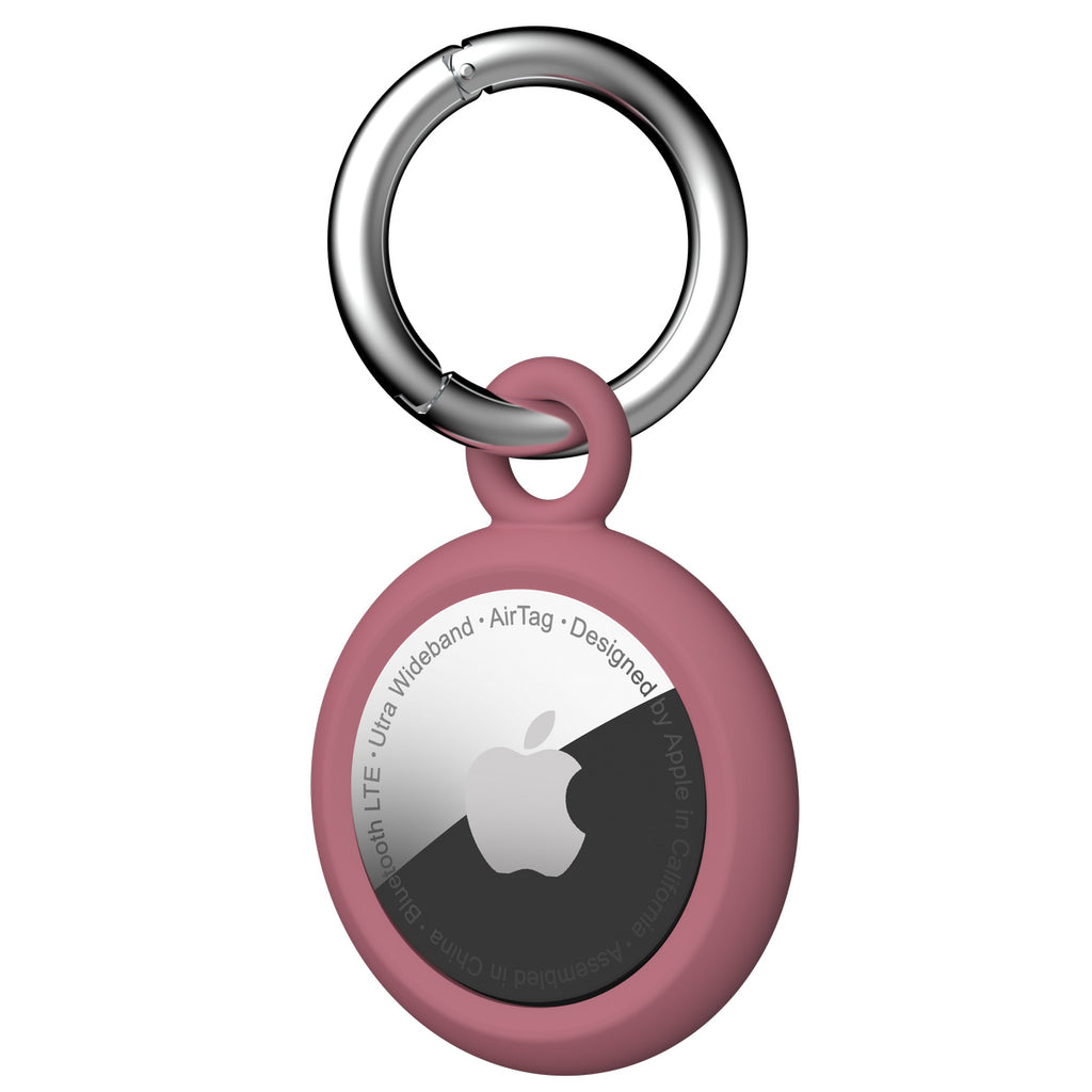 U by UAG [U] Dot Keychain Silicone Tough Case for Apple AirTags - Dusty Rose