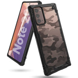 Ringke Fusion X Tough Rugged Rear Case for Samsung Galaxy Note 20 & 5G - Camo Black