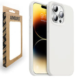 Armoured™ Liquid Silicone Slim Case for Apple iPhone 14 Pro Max - Milky White
