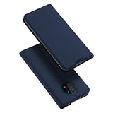 DUX DUCIS Skin Pro Faux Leather Wallet Flip Case for Nokia G50- Blue