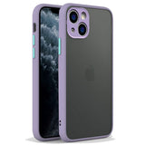 Armoured™ Camera Shield Lite Case Cover for iPhone 14 & 13 - Lavender / Blue