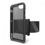 BodyGuardz Trainr Pro Workout Case & Armband For iPhone 6 / 7 / 8 / SE 2020 & SE 2022 - Black