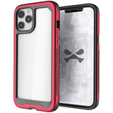 Ghostek Atomic Slim 3 Aluminum Tough Case Cover for Apple iPhone 12 Pro Max - Red