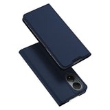 DUX DUCIS Skin Pro Faux Leather Wallet Flip Case for Huawei Honor X7 - Blue