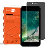 Screen Genie Privacy Tempered Glass Screen Protector for Apple iPhone 8 & 7