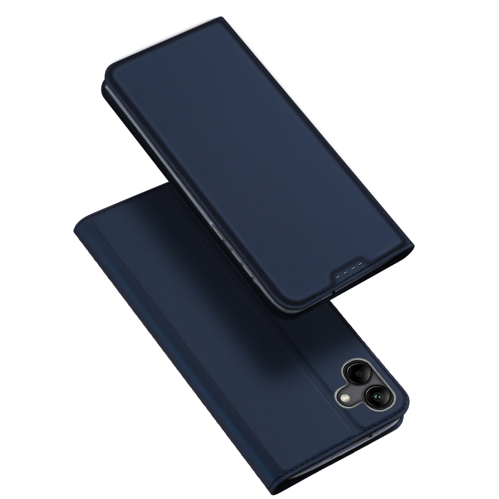DUX DUCIS Skin Pro Faux Leather Wallet Flip Case for Samsung Galaxy A04 - Blue