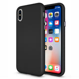 Matte Tough Rear Case for Apple iPhone X / XS - Black