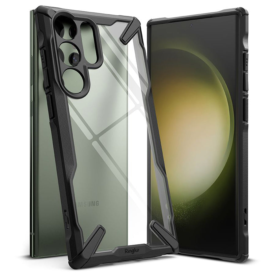 Ringke Fusion X Tough Rear Case Cover for Samsung Galaxy S23 Ultra - Black