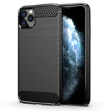 Fuse™ Vector Carbon Shield Flexible Rear Case Cover for Apple iPhone 11 Pro, Black