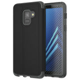 Tech21 Evo Flip Tough Case Cover with BulletShield™ for Samsung Galaxy A8 - Black