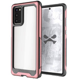 Ghostek Atomic Slim 3 Aluminum Tough Case Cover for Samsung Galaxy Note 20 & 5G - Pink
