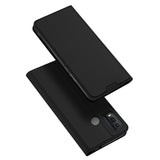 DUX DUCIS Skin Pro Faux Leather Wallet Flip Case for Nokia G11 Plus - Black