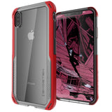 Ghostek CLOAK4 Shockproof Hybrid Tough Case Cover for Apple iPhone XS Max - Red