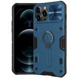 Nillkin CamShield Armor Camera Lens Protector Case Apple iPhone 13 Pro Max - Blue