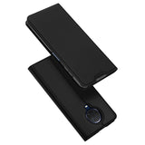 DUX DUCIS Skin Pro Faux Leather Wallet Flip Case for Nokia G20 / G10 / 6.3 - Black