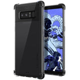 Ghostek Covert 2 Clear Protective Case Cover for Samsung Galaxy Note 8 - Black