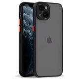 Armoured™ Camera Shield Lite Case Cover for iPhone 14 & 13 - Black / Red