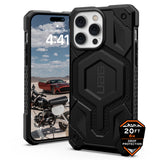 Urban Armor Gear (UAG) Monarch MagSafe Tough Case for iPhone 14 Pro Max - KEVLAR Black