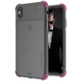 Ghostek COVERT2 Tough Clear Silicone Case Cover for Apple iPhone XS Max - Pink