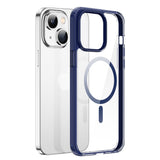 DUX DUCIS Clin2 Clear Tough with MagSafe Case for Apple iPhone 14 & 13 - Blue