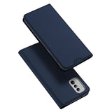 DUX DUCIS Skin Pro Faux Leather Wallet Flip Case for Nokia G60 - Blue