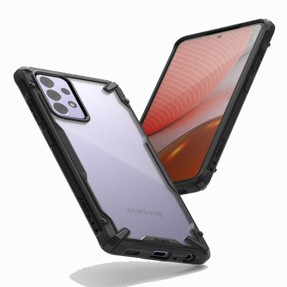 A72 Ringke A52 Ringke Fusion X Samsung Galaxy A72 Tough Case Black