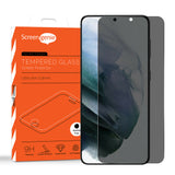 Screen Genie Privacy Tempered Glass Screen Protector for Samsung Galaxy S22+ Plus 5G