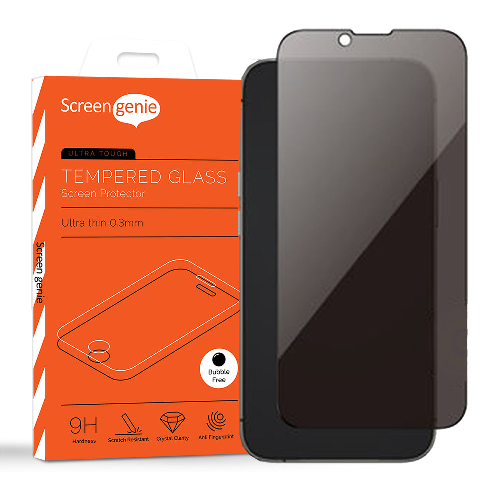 Screen Genie Privacy Tempered Glass Screen Protector for Apple iPhone 13 Pro Max