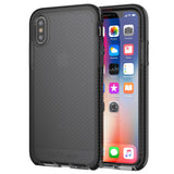 Tech21 Evo Check Case & Impact Shield Screen Film for Apple iPhone X & XS - Black