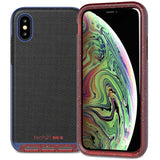 Tech21 Evo Luxe Active Premium Tough Case Cover for Apple iPhone X / XS - Black