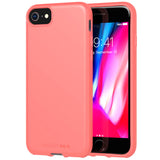 Tech21 Slim Tough Silicone Rear Case for iPhone 6 / 7 / 8 / SE 2020 / SE 2022 - Coral