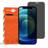 Screen Genie Privacy Tempered Glass Screen Protector for Apple iPhone 12 Pro Max