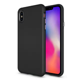 Matte Tough Rear Case for Apple iPhone XS Max - Black