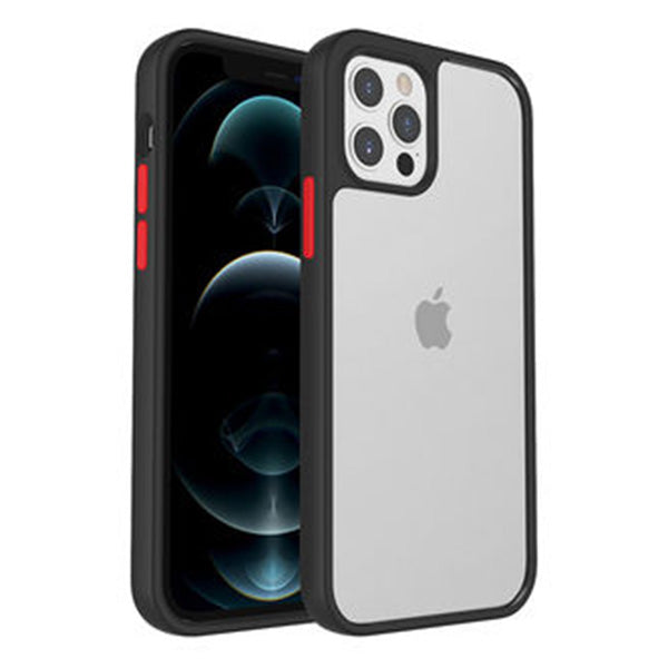 Armoured Shield Tough Case for Apple iPhone 14 Pro Black Red