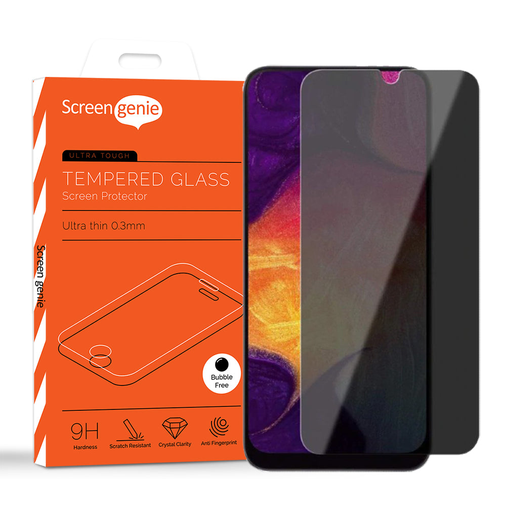 Screen Genie Privacy Tempered Glass Screen Protector for Samsung Galaxy A22 5G