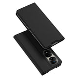 DUX DUCIS Skin Pro Wallet Flip Case for Huawei Honor 70 Pro / Pro Plus - Black
